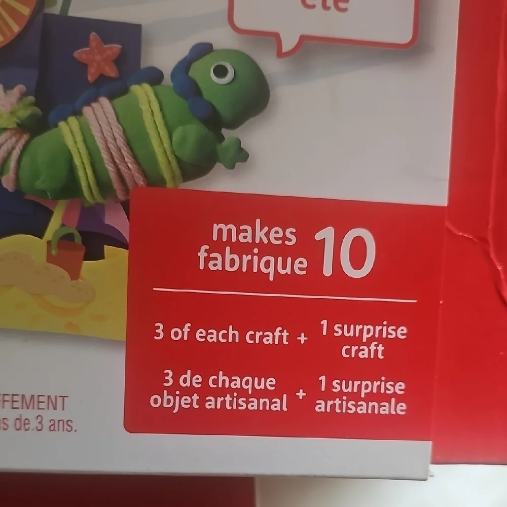Creatology NWT Camp Craft Activity Kit - Multicolor Fun 6 & Up NEW
